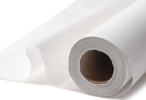 Exam Table Paper - 18''X225’ Disposable Smooth Barrier Cover Roll (2 Pack) 18 inch Wide Paper Rolls for Spas, Daycares, Doctors, Chiropractors, Examination and Massage Tables in Saudi Arabia