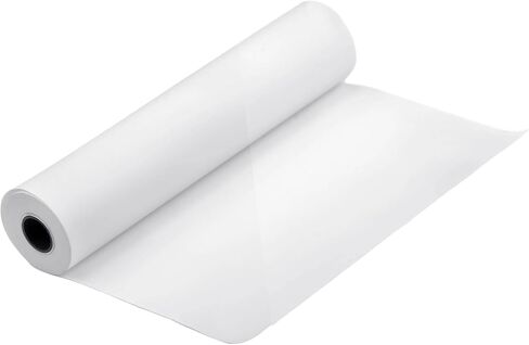 Exam Table Paper - 18''X225’ Disposable Smooth Barrier Cover Roll (2 Pack) 18 inch Wide Paper Rolls for Spas, Daycares, Doctors, Chiropractors, Examination and Massage Tables in Saudi Arabia