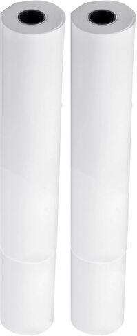 Exam Table Paper - 18''X225’ Disposable Smooth Barrier Cover Roll (2 Pack) 18 inch Wide Paper Rolls for Spas, Daycares, Doctors, Chiropractors, Examination and Massage Tables in Saudi Arabia