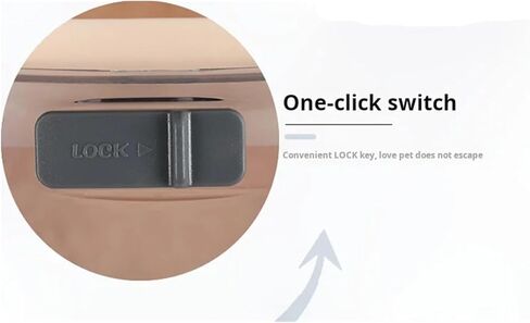 Cat Space Capsule Nest Box Box Pet Case Flight Case Case Portable Bag Simple and Treasable (Beige) in Kuwait