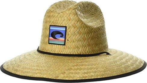 Costa Del Mar Mens Costa Straw Hat, Shark, One Size Grey in Saudi Arabia