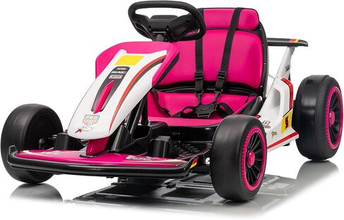 24V Kid Go Kart ، 7AH BATTERN PARETY CORPLEST ، W/150 * 2 Motors ، Drifting Car Soft STANT ، MUSIC ، HORN HURKING AND SANIDE in Saudi Arabia