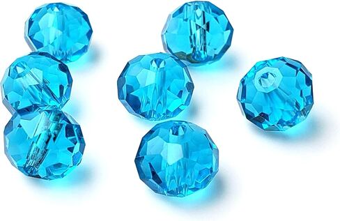 حبات زجاجية من الشمبانيا الذهب 6 ملم لتصنيع مجوهرات صنع AB 720pcs Faceted Briolette Shape Crytal Spacer Beads Enssortments Supplies Supplies for Bracelet Necklace for بالجملة بالجملة in Kuwait