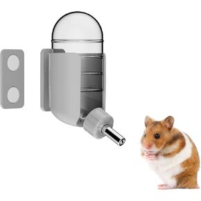 Hamster Water Bottle with Magnetic Stents, Water Bottle Holder for Glass Tanks, Suitable for Syrian Dwarf Hamsters Gerbils Mice Rats Degus (Green, 4oz) in Saudi Arabia