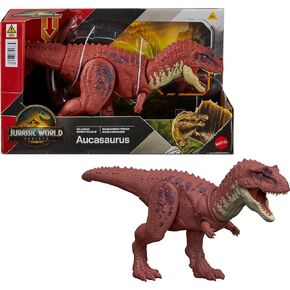 Mattel Jurassic World Rebirth Wild Roar Dinosaur Toy, Posable Ankylosaurus Figure, Tail Controlled Head Butt & Multi Attack & Sound, Digital Play in Saudi Arabia