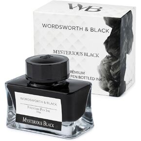 Wordsworth and Black Fountain Pen Ink Bottle (50 ml) Premium Luxury Edition, [Poppy Corn Red] Fountain Pens Bottled Ink; Classic Designed Bottle Smooth Flow 50 ml in Kuwait