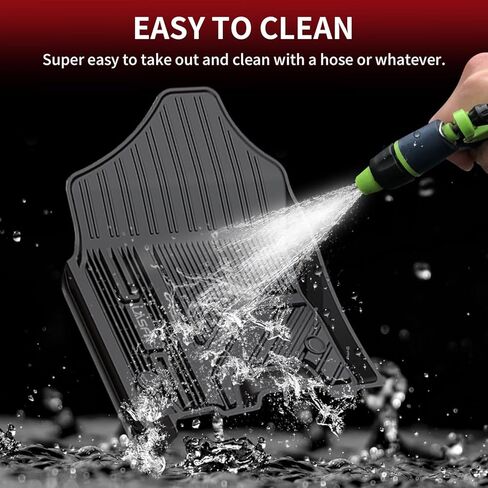 LASFIT 5.7FT Truck Bed Mat for Ram 1500 2002-2018 & 1500 Classic 2019-2024 (5FT7/67.4 inches) NOT for Optional Rambox, All Weather Custom Fit TPE Truck Bed Liner in Saudi Arabia