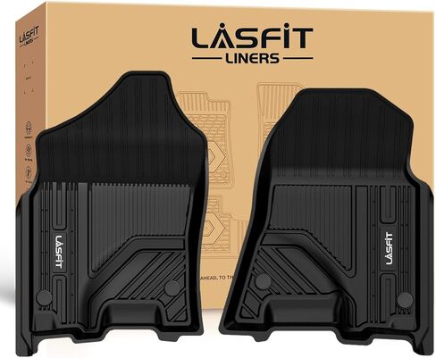LASFIT 5.7FT Truck Bed Mat for Ram 1500 2002-2018 & 1500 Classic 2019-2024 (5FT7/67.4 inches) NOT for Optional Rambox, All Weather Custom Fit TPE Truck Bed Liner in Saudi Arabia