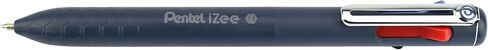 Pentel BXC470-DC Izee 4-Color Point Pen-اختيار الألوان (أسود/أحمر/أزرق/أخضر) عبر دافعات جانبية بلون الحبر ، عرض خط 0.5 مم ، قابلة لإعادة الملء ، حزمة 1 in Saudi Arabia
