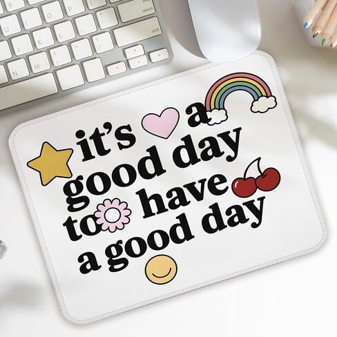Coquette Pink Mouse Pad ، أنت مثل وسادات الماوس الجمالية الجمالية بالفعل للعمل اللاسلكي أجهزة الكمبيوتر المحمولة المحمولة ، اللوازم المكتبية Girly ، 9.5 × 7.9 بوصة in Kuwait