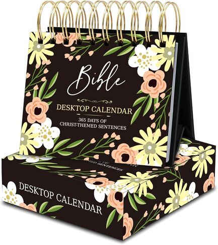 Aesthetic Desk Calendar 2025-2026, Beautiful Small 25-26 Flip Desktop Calendar for Planning and Organizing In Your Home, School or Office, Runs from October 2025 until December 2026 in Kuwait