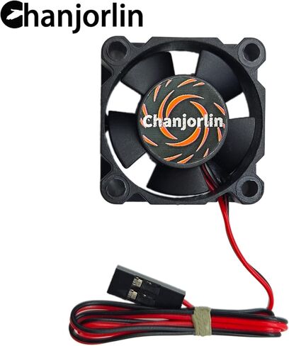 2Pack RC Car Motor Cooling Fan 25mm 30mm 40mm 50mm High Speed Heatsink 28000RPM ESC Fans for 1/8 1/7 1/10 1/12 Scale Truck Off Road Crawler Car Boat 540 550 Brushless Brushed Motors (25mm) in Saudi Arabia
