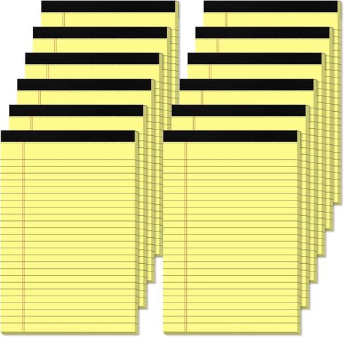 5 Pcs Note Pads 5 x 8 Inch Small Legal Pads 5 x 8 Colored Notepad 5 x 8 Micro Perforated Writing Pads Lined Paper College Ruled 30 Sheets Notebook for Study, To-Do Lists, School & Office Supplies in Kuwait