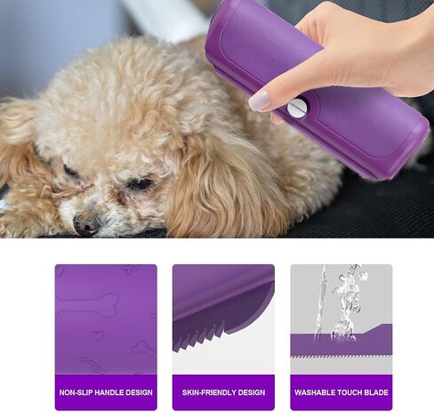 Professional Deshedding Brush for Pets – Grooming Brush for Dogs, Cats & Horses – Shedding Control Comb to Reduce Pet Hair – Ergonomic, Easy Clean Pet Hair Remover Tool in Saudi Arabia
