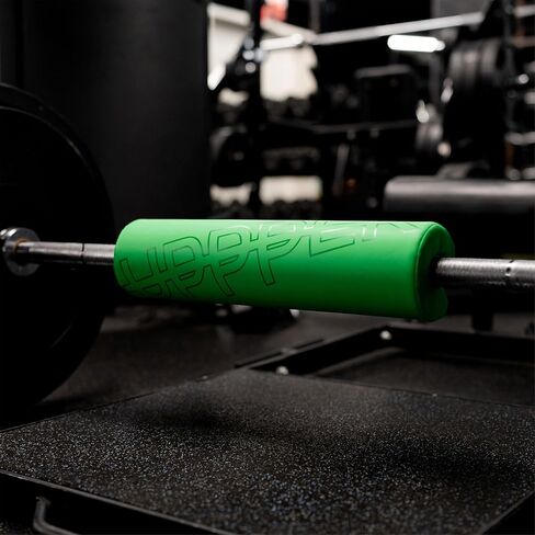 UPPPER Barbell Pad for Hip Thrusts and Glute Bridges - 1.5" Thick Foam for Comfort and Support, Secure Hook-and-Loop Closure - Fits Olympic & Standard Bars | Premium Fitness Gear in Saudi Arabia
