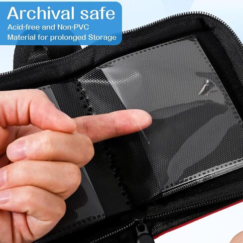 1 BONDER CARCE BINDER-ألبوم بطاقة تداول قابلة للتحصيل ، حامل بطاقات واحد مع 20 صفحة ، يحمل 40 بطاقة ، وموثق صغير التحميل للـ TCG و MTG والرياضة والبيسبول وكتاب البطاقات الرياضية الصغيرة in Saudi Arabia