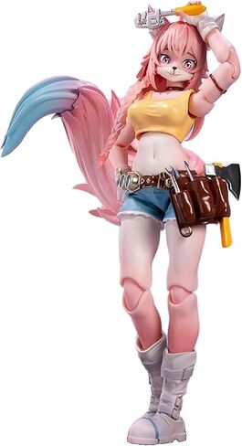 LADOTOYS 1/12 أرقام الحركة - سحرية Adventurer Squad Pt.1 Mender Liya alopex - 6 '' ، نموذج طراز قابل للتحصيل بدرجة عالية من 15+ in Kuwait