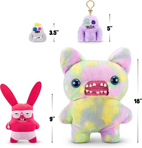 Vacay Vibes by Zuru ، Monster Ugly Monster ، أفخم ، قابلة للتحصيل ، لعبة (MR Buttons - Multi) in Kuwait