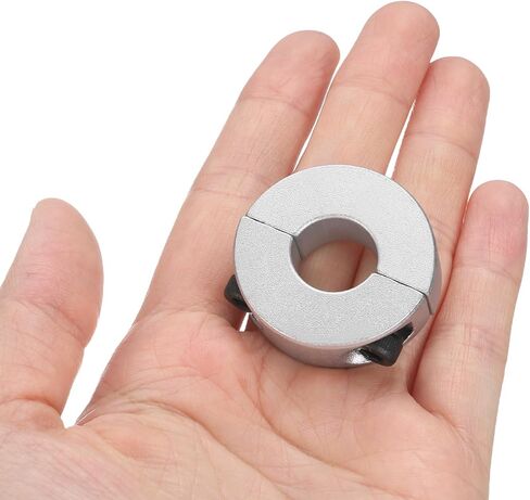 uxcell 4 Pcs Double Split Shaft Collar, 60mm Bore Two Piece Clamping Collar 95mm OD 22mm Thickness, Aluminum Alloy Set Screw Split Collar in Saudi Arabia