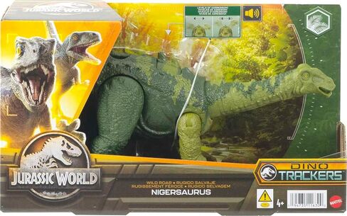 Mattel Jurassic World Rebirth Wild Roar Baryonyx Dinosaur Toy with tairconded chomp multi-Direction Attack in Kuwait