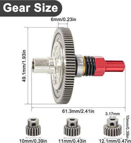 91T Slipper Gear مجموعة ترقية تفاضلية أجزاء معاد in Kuwait