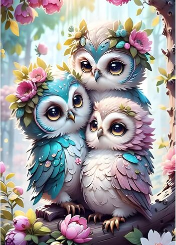 GDYEEH DIY 5D Fantasy Butterfly Diamond Art Kits, Round Full Drill Dreamland Diamond Painting Picture, Flowers Butterfly Painting by Numbers Art Kits for Adults Beginners Home Wall Decor 12x16 inch in Saudi Arabia