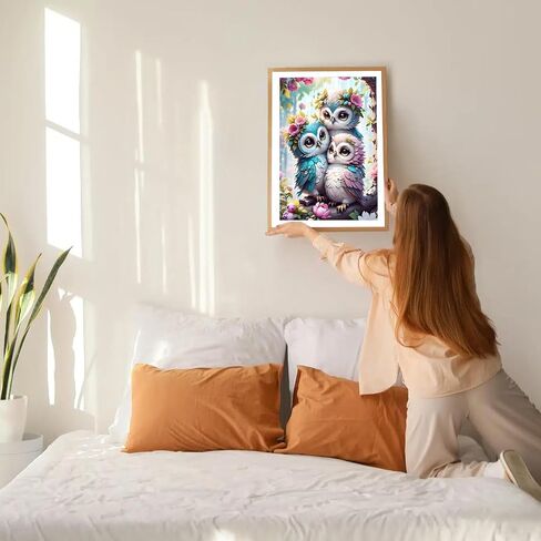 GDYEEH DIY 5D Fantasy Butterfly Diamond Art Kits, Round Full Drill Dreamland Diamond Painting Picture, Flowers Butterfly Painting by Numbers Art Kits for Adults Beginners Home Wall Decor 12x16 inch in Saudi Arabia