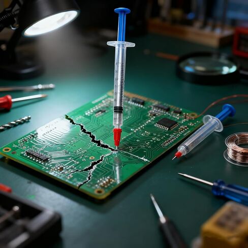 Industrial Silver Conductive Paste, Silver Conductive Wire Glue Paste AdhesivePaint Pen for Electronics Repair (0.7ml) in Saudi Arabia