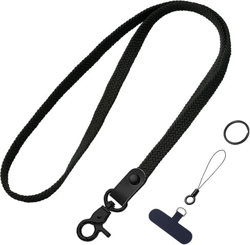 Stretchy Neck Lanyard for ID Badge Holder,Thin Keychain Lanyards for Keys, ID Badges,Teacher Lanyard for Women/Men in Saudi Arabia