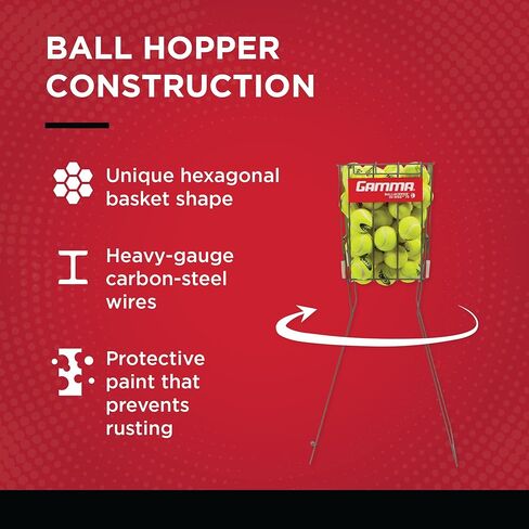 Gamma Sports Ballhopper ، Brute 325 ، Hoppette 50 ، Hi Rise 75 ، & Pro 90 ، Tennis Ball Hoppers & Carts ، Easy Up ، Carry & Storage ، Date ، Pickleball ، Padel in Saudi Arabia