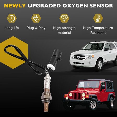 مستشعر الأكسجين في اتجاه المصب O2 2PCS | متوافق مع Ford F150 F250 Ranger Explorer Explorer Escape ، Mazda Tribute ، Lincoln & More Reply# 15717 ، 15716 ، 15664 ، ZZC318861 in Saudi Arabia