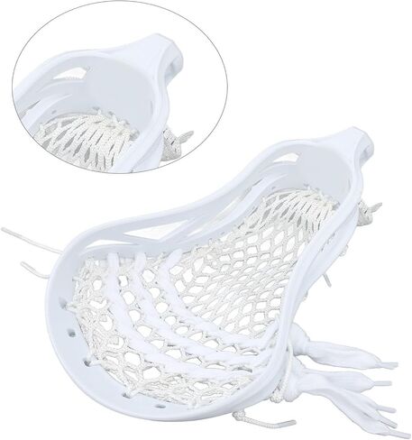 LacrosseHead, Nylon Lacrosse StickHeads Replacement Wear Proof Mesh LacrosseHead Strung Equipment for Training Competition in Saudi Arabia