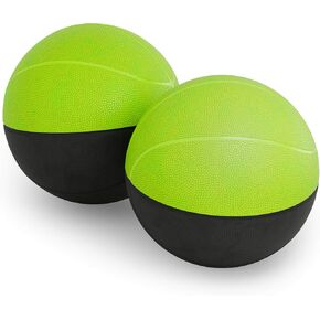 BAMMAX MINI كرة السلة لـ MINI HOOP | مسرحية داخلية أو داخلية وصامتة لـ Nerf Hoop | 4 بوصة للأطفال والأطفال الصغار | لعبة الرغوة الناعمة كرة السلة الداخلية (حزمة 2). in Kuwait