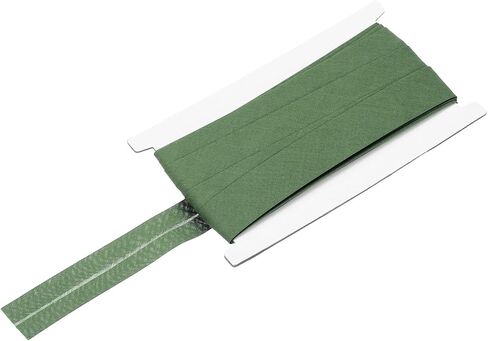 MECCANIXITY 1/2 Inch Single Fold Bias Tape Cotton Continuous Bulk Bias Tape for Sewing, Seaming Quilting Hemming Binding Crafts (Light Green 10 Yards) in Saudi Arabia
