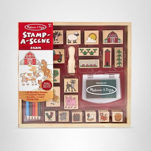 Melissa & Doug, Toy Stamp A Scene Farm in Saudi Arabia