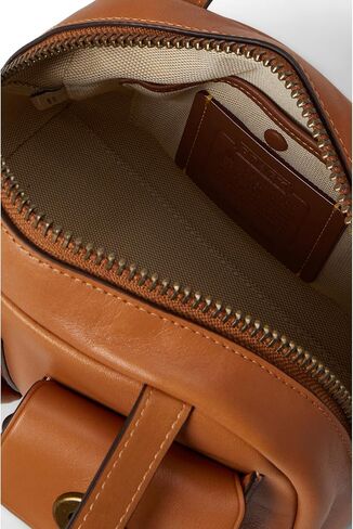 Coach Twin Turnlock Bag 20 in Loved Leather, 1Z/Black in Saudi Arabia