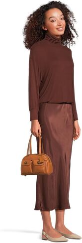 Coach Twin Turnlock Bag 20 in Loved Leather, 1Z/Black in Saudi Arabia