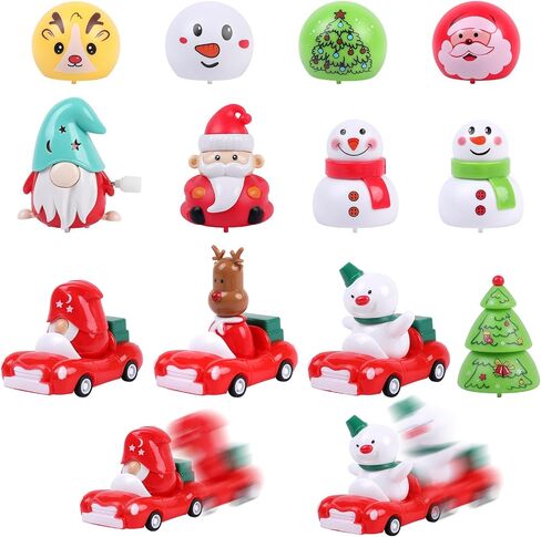 Ccinee 24pcs عيد الهالوين سيارات السحب ، شبح متشدد مينو قبضة الخفافيش اليقطين لعبة صغيرة ألعاب الهالوين الاحتكاكات التي تعمل بالسباق سيارات مركبة للأطفال. in Saudi Arabia