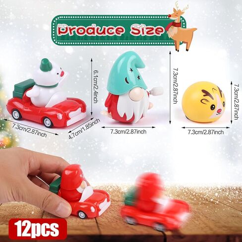 Ccinee 24pcs عيد الهالوين سيارات السحب ، شبح متشدد مينو قبضة الخفافيش اليقطين لعبة صغيرة ألعاب الهالوين الاحتكاكات التي تعمل بالسباق سيارات مركبة للأطفال. in Saudi Arabia