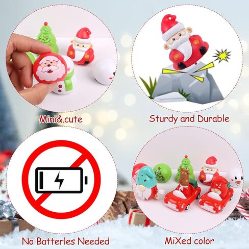 Ccinee 24pcs عيد الهالوين سيارات السحب ، شبح متشدد مينو قبضة الخفافيش اليقطين لعبة صغيرة ألعاب الهالوين الاحتكاكات التي تعمل بالسباق سيارات مركبة للأطفال. in Saudi Arabia