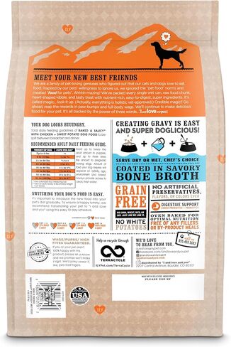 I and Love and You Baked and Saucy Dry Dog Food - Lamb + Sweet Potato - Prebiotic + Probiotic, Real Meat, Grain Free, No Fillers, 21lb Bag in Saudi Arabia