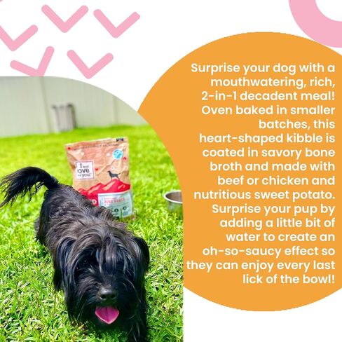I and Love and You Baked and Saucy Dry Dog Food - Lamb + Sweet Potato - Prebiotic + Probiotic, Real Meat, Grain Free, No Fillers, 21lb Bag in Saudi Arabia