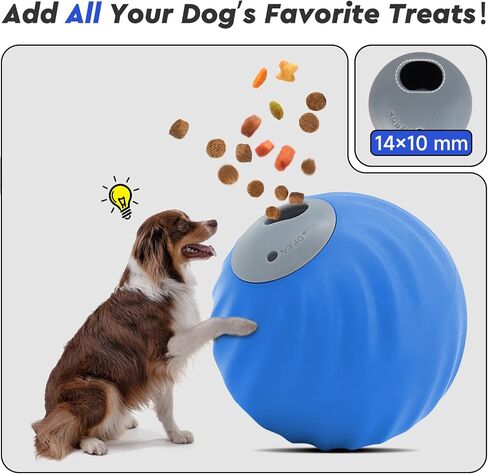 Interactive Dog Toys – Treat Dispensing Puzzle Ball, Food Dispenser Slow Feeder, Enrichment Toy to Keep Dogs Busy, Durable Dog Ball with Knitted Covers for Small Medium Dogs （Orange） in Kuwait
