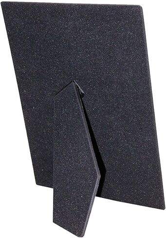 Framer Supply 6x8 Black Velour Easel Backs – 6 Pack Picture Frame Easel Stand, Trim-to-Fit Photo Frame Holder for Tabletop Display, Portrait or Landscape Orientation in Kuwait