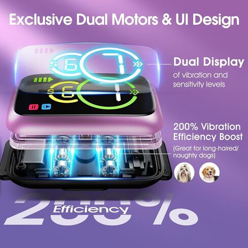 طوق لحاء الكلب ، طوق اللحاء الذكي للكلاب الصغيرة 5-15 رطل الكلاب الكبيرة المتوسطة ، ذوي الذكاء الذكري الفعال مع أوضاع الاهتزاز الصفير القابلة للتعديل وحساسية 7 ، جهاز مضاد تلقائي للكلب in Kuwait