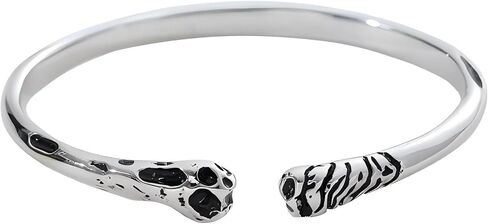 سوار S925 STERLING SILVER ، تصميم الكفة المفتوحة ، مجوهرات الهدايا للرجال لرجل in Kuwait
