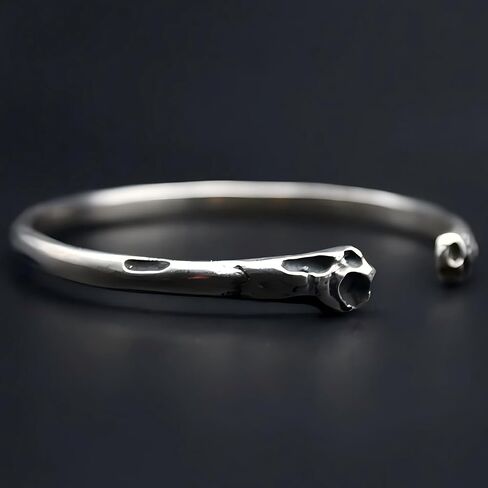 سوار S925 STERLING SILVER ، تصميم الكفة المفتوحة ، مجوهرات الهدايا للرجال لرجل in Kuwait