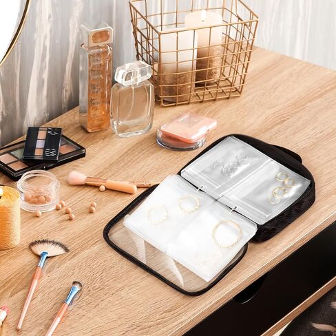 حقيبة حقيبة مجوهرات منظم مجوهرات بحجم سفر ، فهي منظمات تخزين المجوهرات منظمة تخزين المجوهر in Kuwait