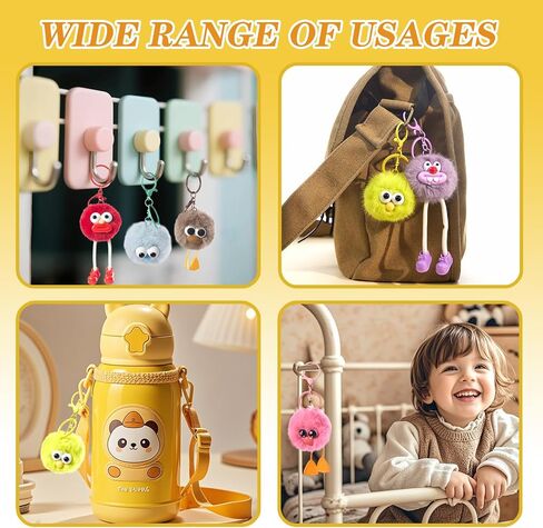 12 جهاز كمبيوتر مفاتيح للأطفال - سلسلة مفاتيح لطيفة لأكياس عيد ميلاد Goodie Bass Girlty Bealty Keychains Kids Party Party Favors Pinata Keyrings Classroom Gower in Kuwait