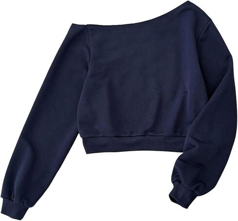 Soly Hux Girl's Y2K Jersey Sweatshirt رقم رسومي طباعة من الكتف طويل الأكمام قمم السحب غير الرسمية in Saudi Arabia